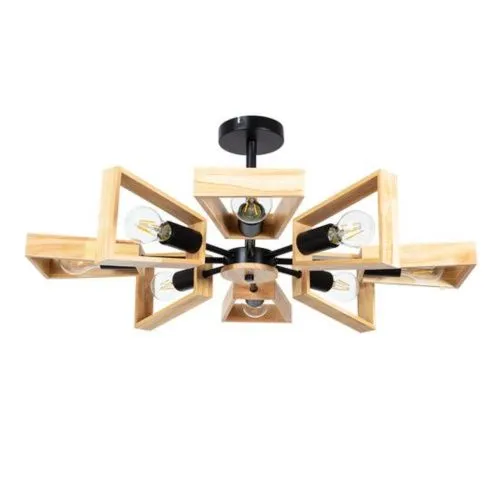 Потолочная люстра Arte Lamp Brussels A8030PL-8BK 