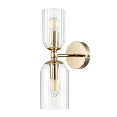 Бра LUMION  6586/2W KASSIA стекло/прозрачный 