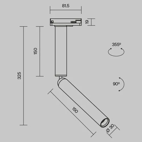 Трековый светильник Technical TR142-1-6W3K-W  фото 12