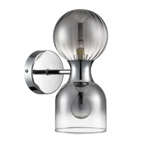 Бра LUMION  8114/2W TAUNA стекло/серый 