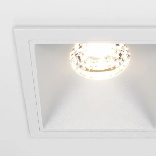Встраиваемый светильник Maytoni Alfa LED DL043-01-10W3K-D-SQ-W  фото 2