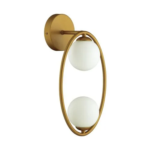 Бра ODEON LIGHT  4808/2W SLOTA стекло/белое 