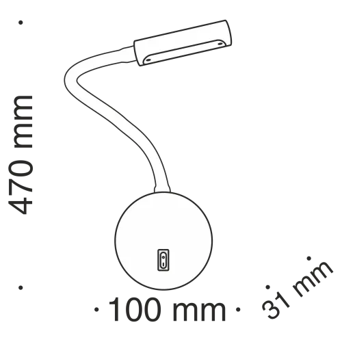Бра Maytoni Stem C035WL-L3B3K  фото 9