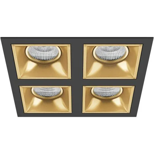 Встраиваемый светильник Lightstar Domino Quadro (214547+214503+214503+214503+214503) D54703030303 